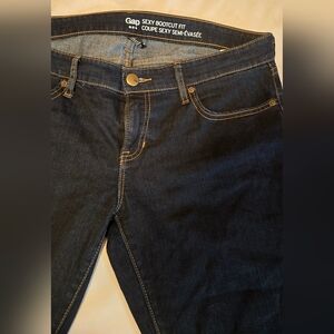 [EUC] GAP Sexy Bootcut Womens Jeans Sz 12 Darkwash